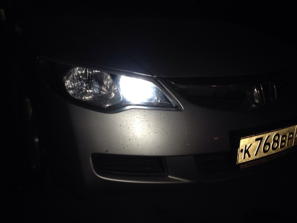 Камера заднего вида — Honda Civic 4D (8G), 1,8 л, 2007 года ...