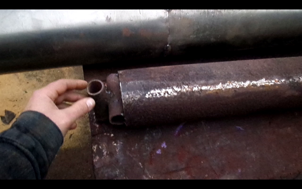 как сделать трубу из металла своими руками