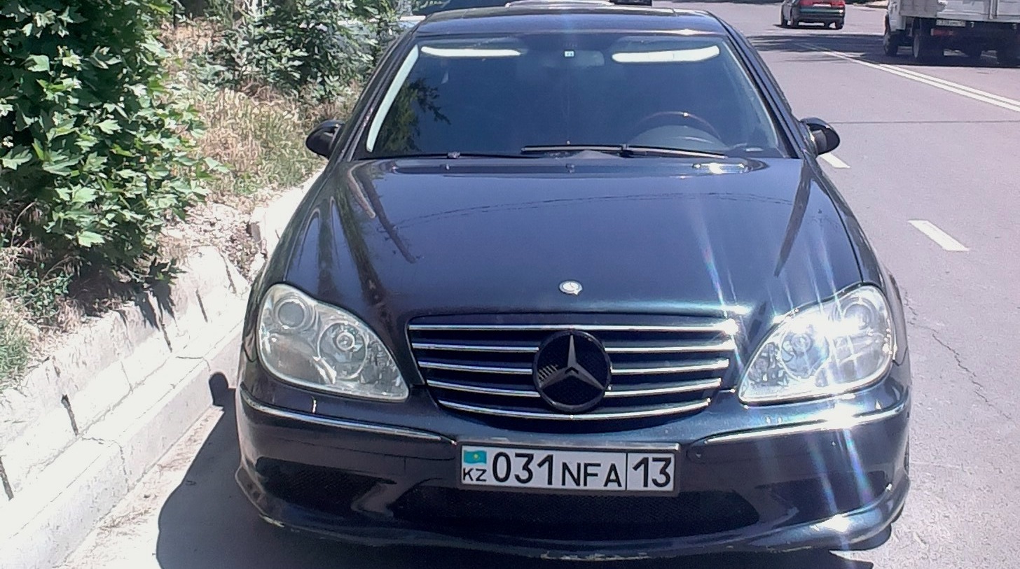 Mercedes-Benz S-Class (W220) 3.7 бензиновый 2005 | Изумрудно-черный на  DRIVE2