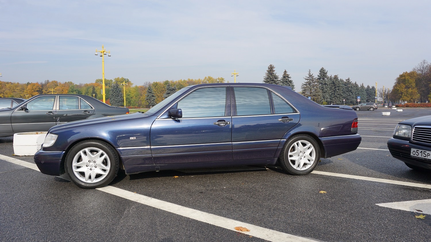 Mercedes-Benz S-Class (W140) 5.0 бензиновый 1997 | Сине-фиолетовый хамелеон  на DRIVE2