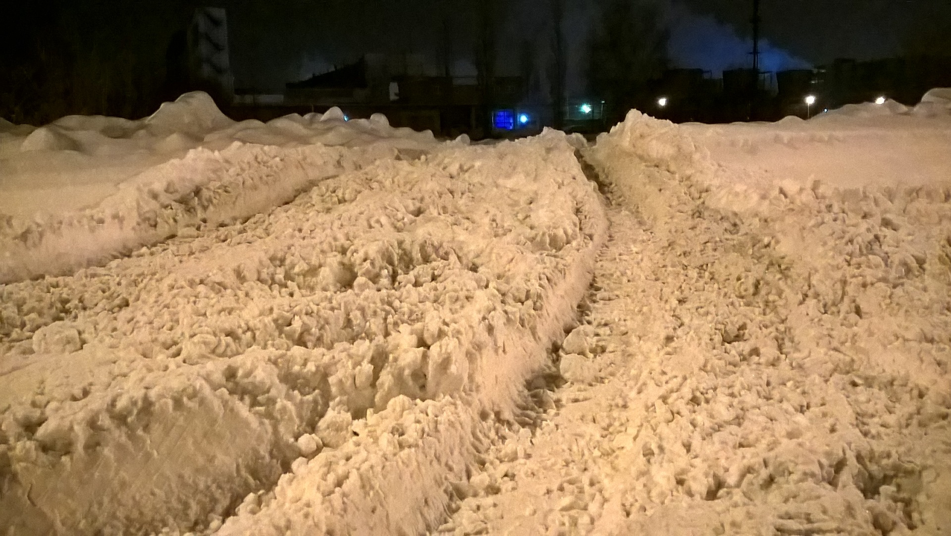 Весенняя каша на нашей дороге