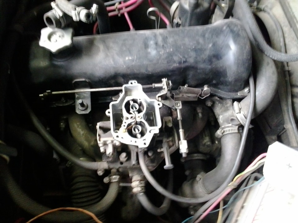 Продувка карбюратора and регулировка клаппнов — Lada 21061, 1,5 л, 2001 ...