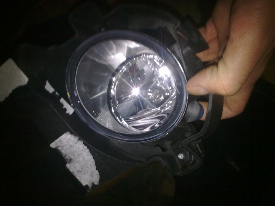 Туманочки — Nissan Qashqai (1G), 1,6 л, 2011 года | запчасти | DRIVE2