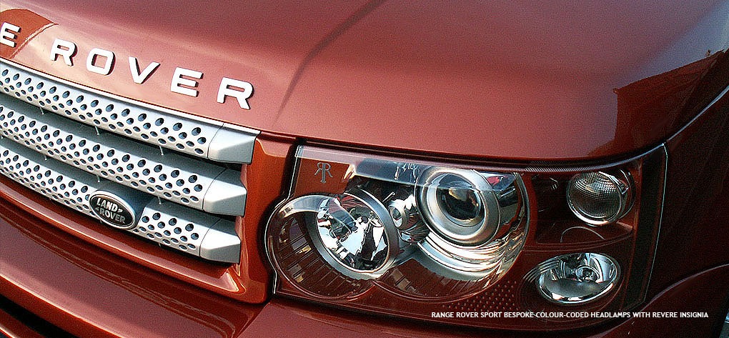 Фара range rover sport