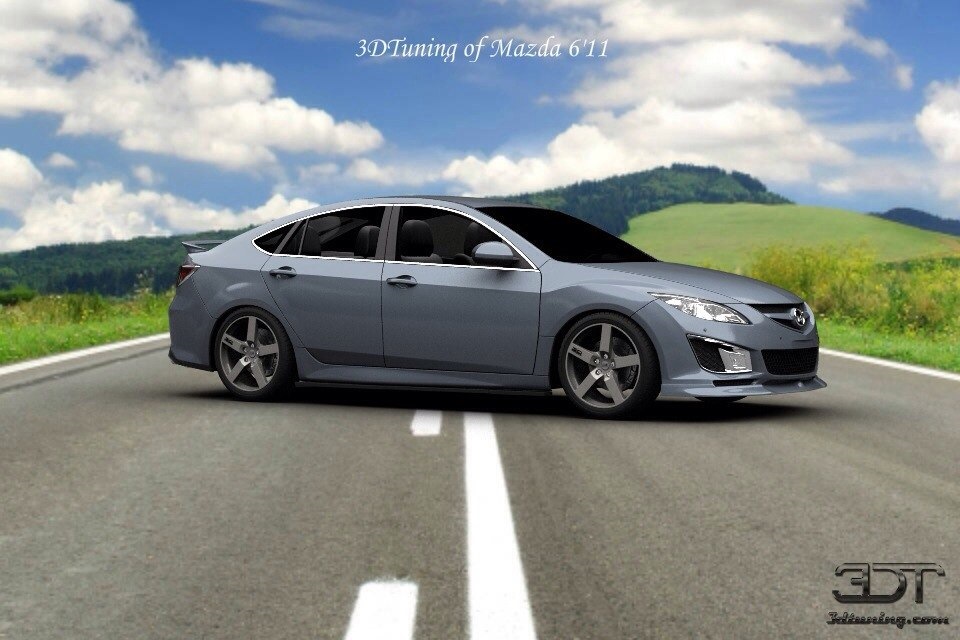 Вот такая вот прикольная игрушка — Mazda 6 (2G) GH, 2 л, 2008 года ...