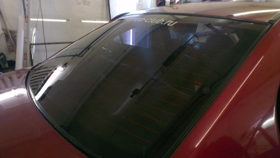 Тонировка 15% "Suntek" — Hyundai Elantra (3G), 1,6 л, 2004 года ...