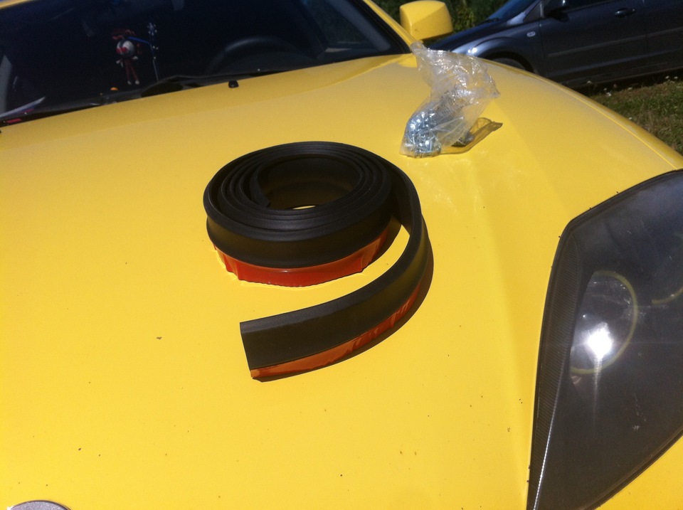 Губа на передний бампер — Hyundai Coupe (GK), 2 л, 2005 года | стайлинг ...