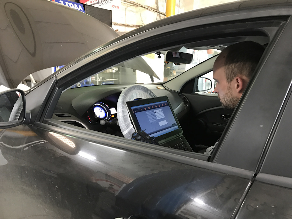 Диагностика через Renault Clip — Renault Megane III