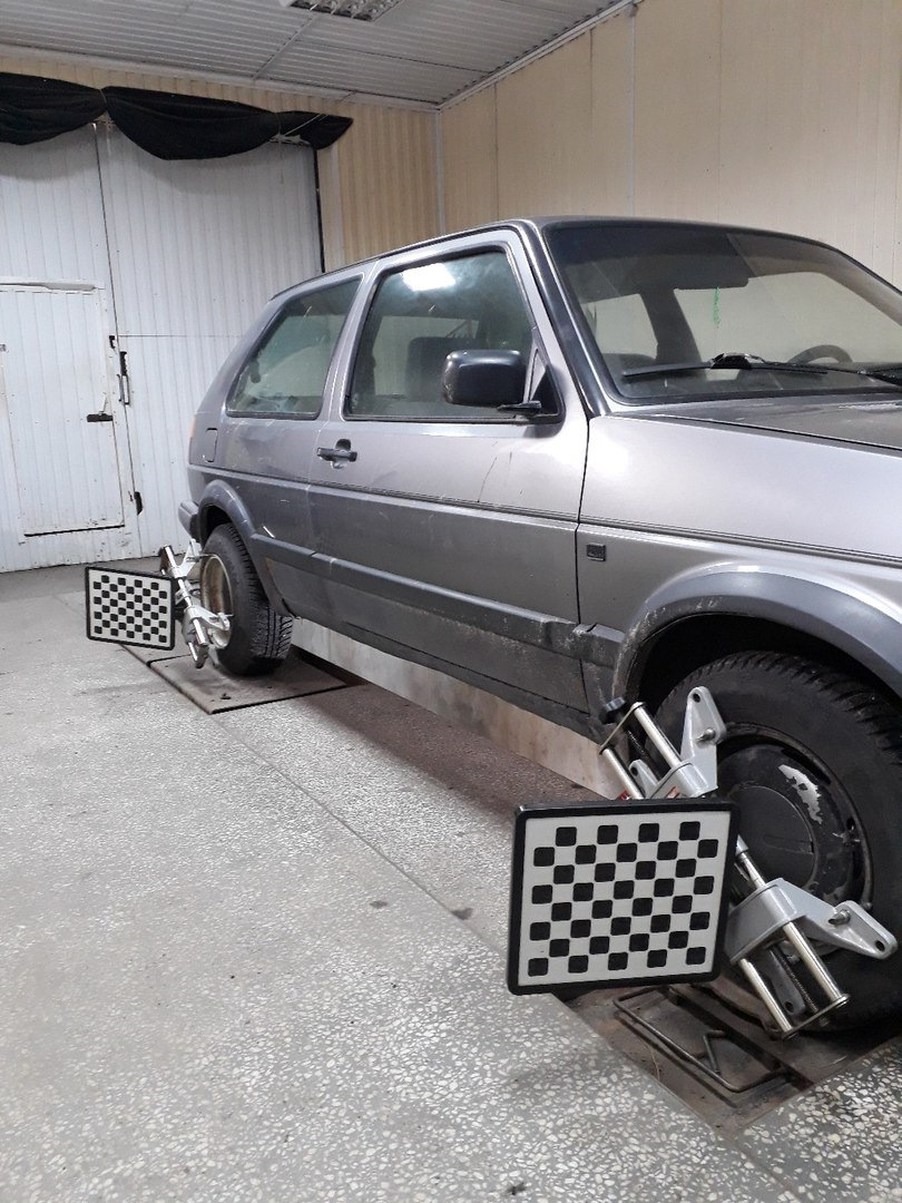 Corners Of Installation Of Wheels aka Долгожданный Развал-Схождение —  Volkswagen Golf Mk2, 1,6 л, 1989 года | аксессуары | DRIVE2