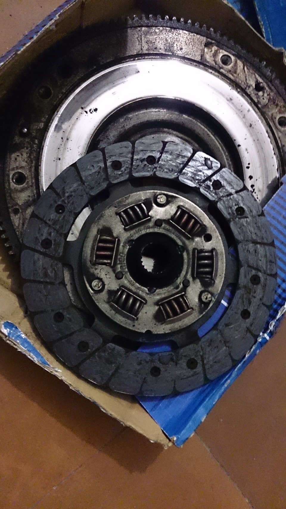 Поменял сцепление! SACHS не огорчил) — Lada 21124, 1,6 л, 2007 года ...