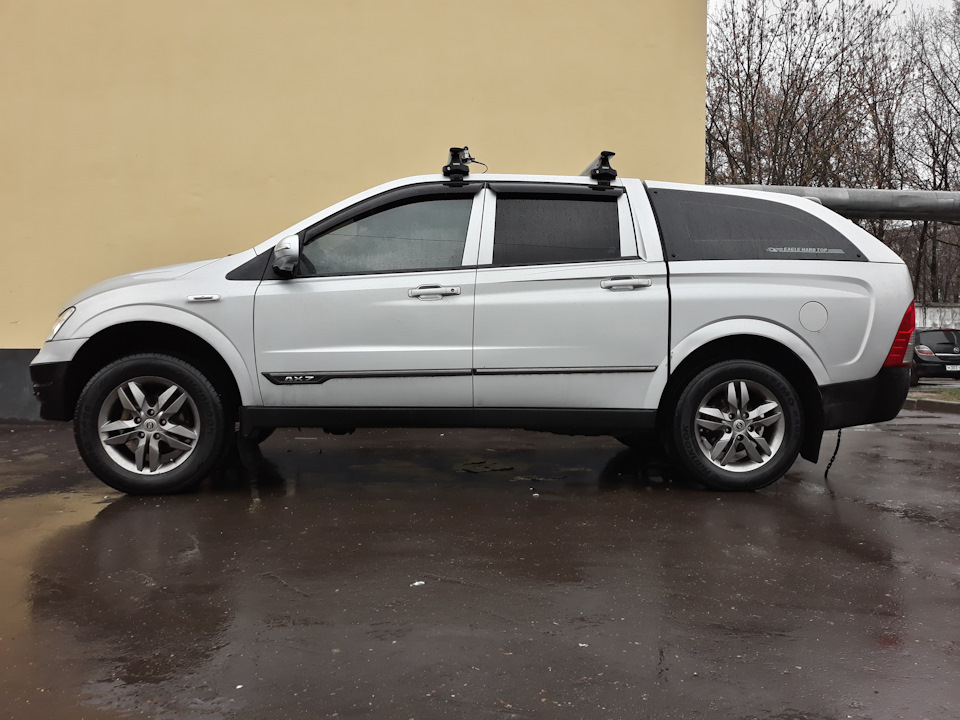 Увеличение клиренса ssangyong actyon sports