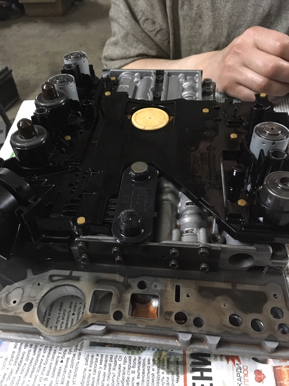 Чистка гидроблока — Mercedes-Benz C-class (W203), 3 л, 2006 года ...