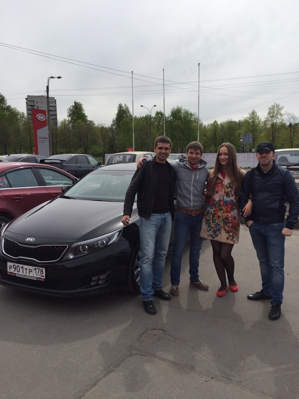 И вновь поездка в Питер за авто! — KIA Optima (3G), 2,4 л, 2014 года |  другое | DRIVE2