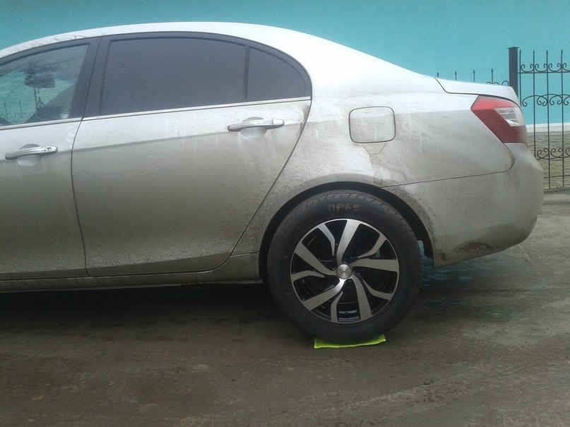 литьё — Geely Emgrand EC7 FE-1, 1,5 л, 2012 года | колёсные диски | DRIVE2