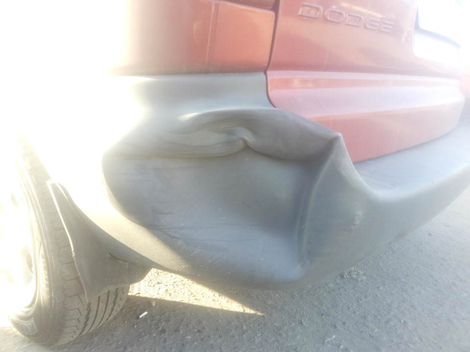 Мягкий бампер оказался — Volvo XC90 (1G)