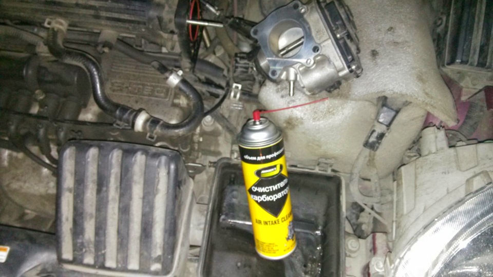 Почистил дроссельный узел — Daewoo Matiz (M100/M150), 1 л, 2011 года ...