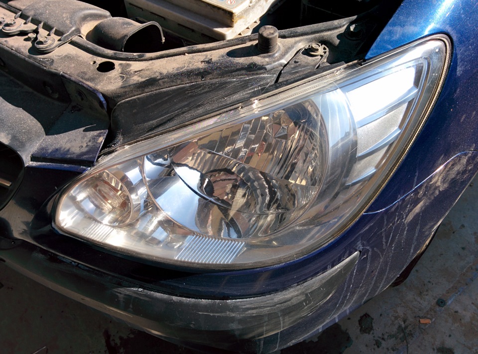 UPDATE: бампер, фары, подвеска — Hyundai Getz, 1,4 л, 2008 года | визит ...