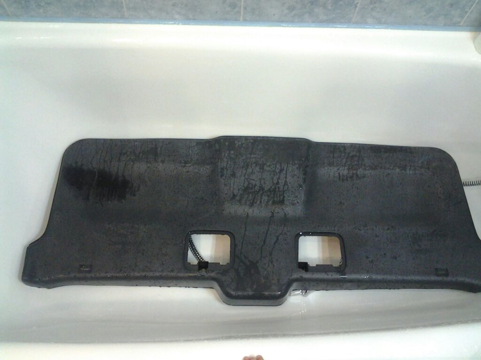 Перетяжка пластика крышки багажника карпетом — Honda HR-V (1G), 1,6 л ...