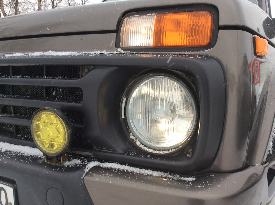 Головная оптика Hella ! — Lada 4x4 3D, 1,7 л, 2015 года | аксессуары ...
