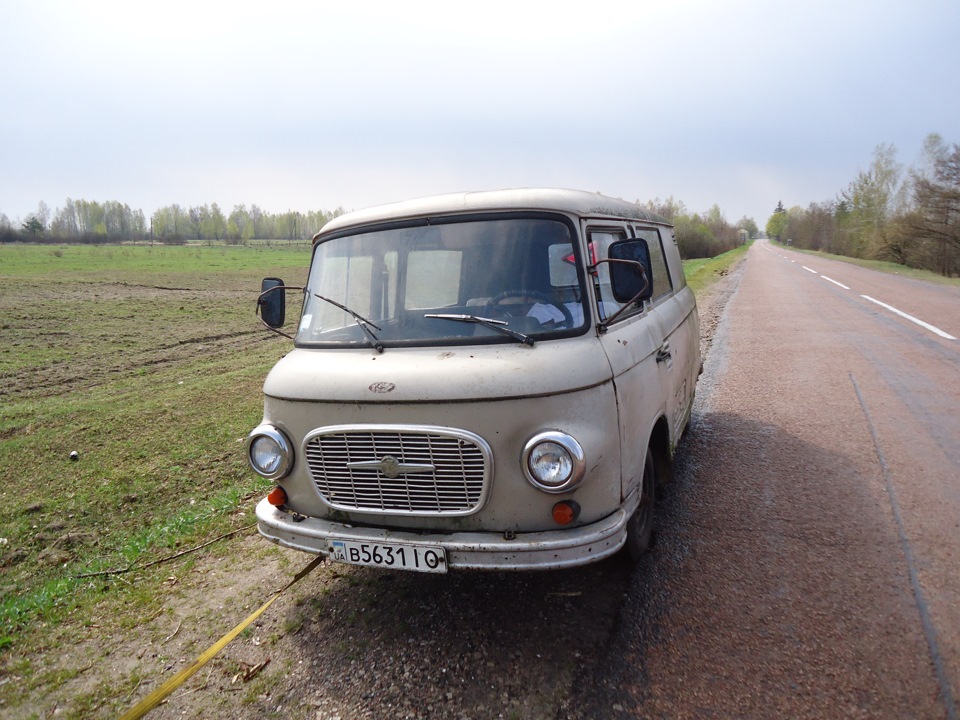 Купили барсика, едем домой. — Barkas B1000, 1,1 л, 1979 года | покупка ...
