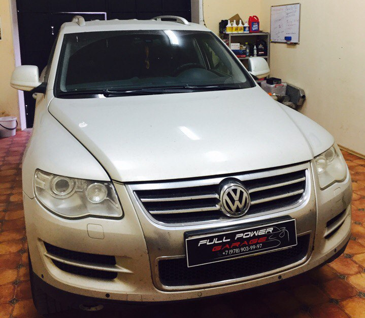 Volkswagen Touareg 3,0 — чип, сажевый фильтр, ЕГР — FullPowerGarage на ...