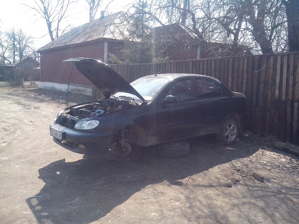 Стучат суппорта — Daewoo Lanos, 1,5 л, 2008 года | визит на сервис | DRIVE2