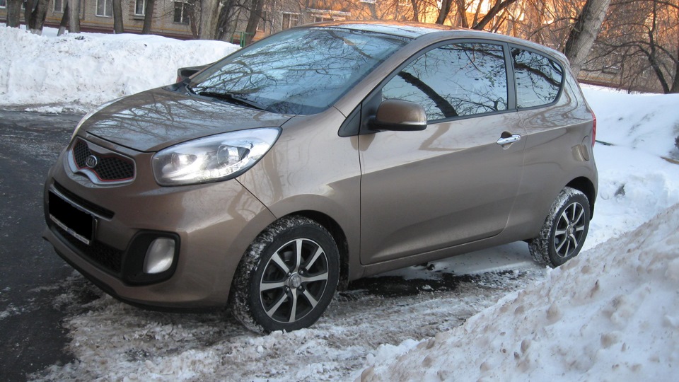 Расход топлива в праздники))) — KIA Picanto (2G), 1,2 л, 2011 года ...