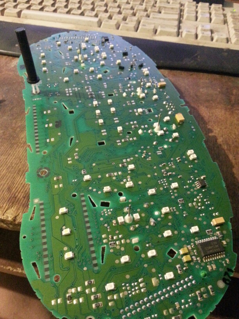 Изменение цвета приборки Skoda Octavia Tour — Skoda Octavia A4 Mk1, 1,6 ...