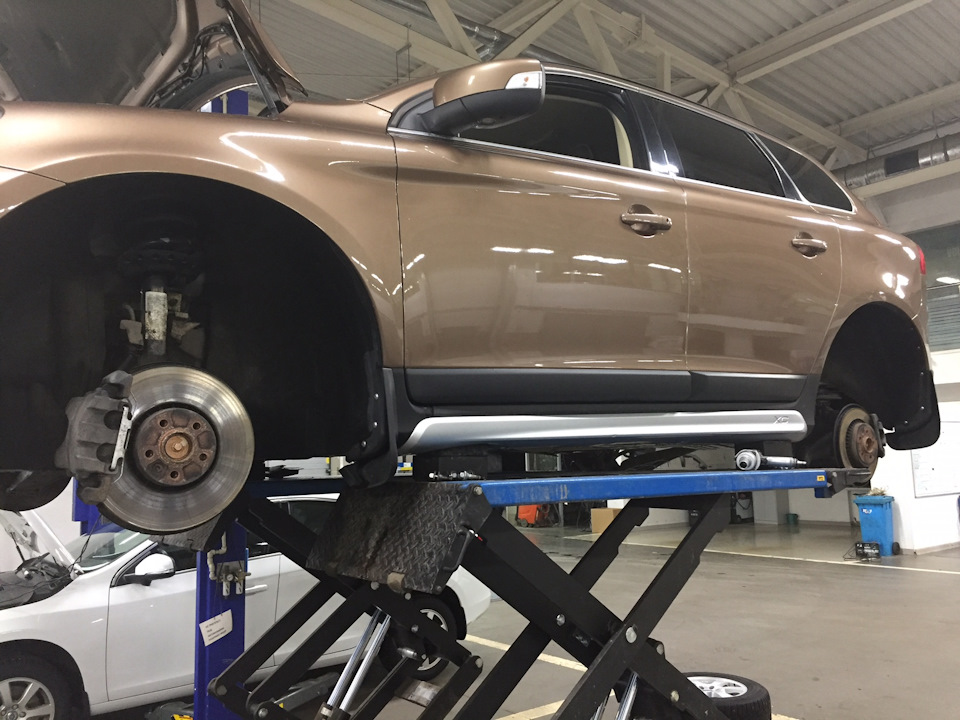 Мы на ТО)) — Volvo XC60 (1G)