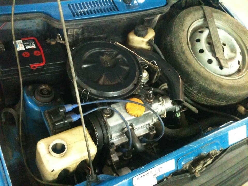 помыл движок — Lada 11113 Ока, 0,8 л, 2001 года | мойка | DRIVE2