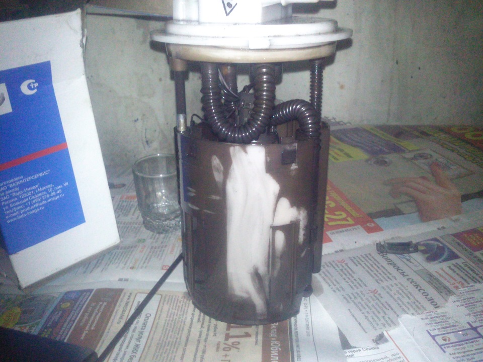 сетка в бензобаке — Chevrolet Niva, 1,7 л., 2007 года | плановое ТО ...