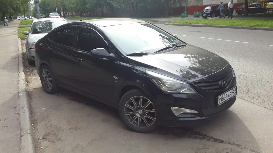 #31 Жидкая резина, вопрос. — Hyundai Solaris (1G), 1,6 л, 2014 года ...
