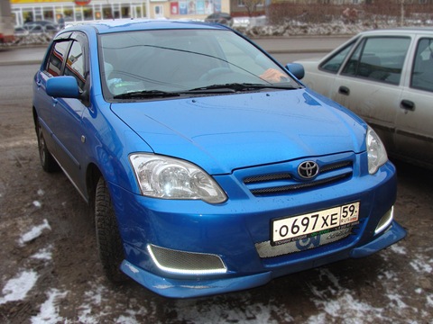 front skirt ready - Toyota Corolla 14 L 2005