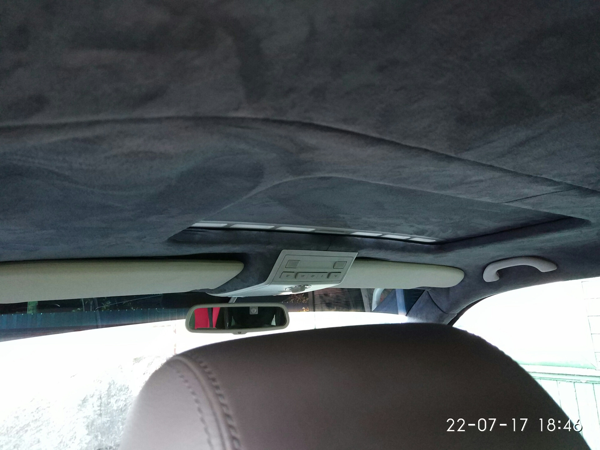 Как снять потолок фольксваген т5 Алькантара на потолок - Volkswagen Multivan (T5), 3,2 л, 2004 года стайлинг DRIV