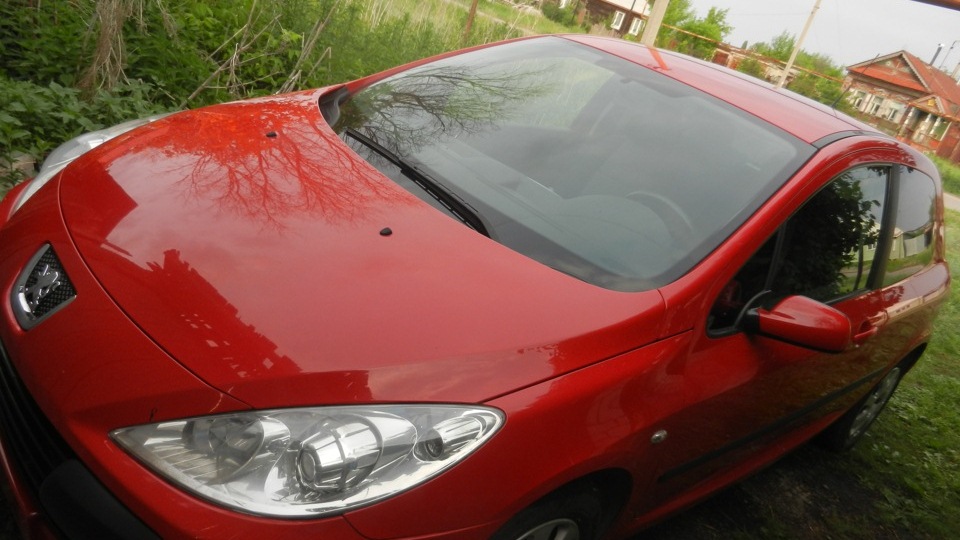 Резиновые коврики в салон — Peugeot 307, 1,4 л, 2005 года | аксессуары ...
