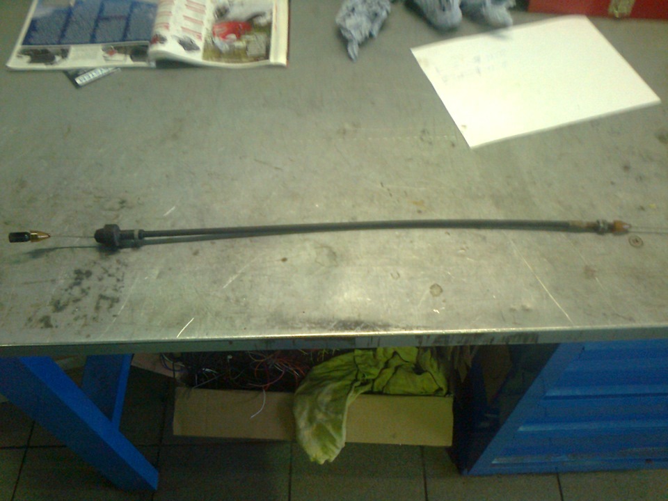 Переход на тросовый газ (инжекторная педаль) — LADA 21013, 1,5 л., 1986 ...