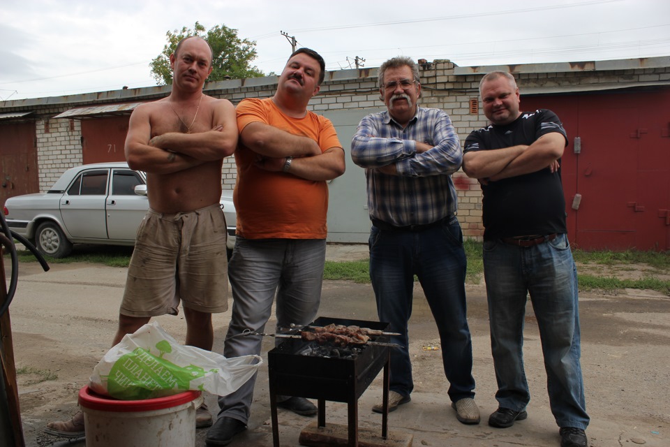 бетонирование пола в подвале гаража. перенос мастерской. — ГАЗ 3110, 2 ...