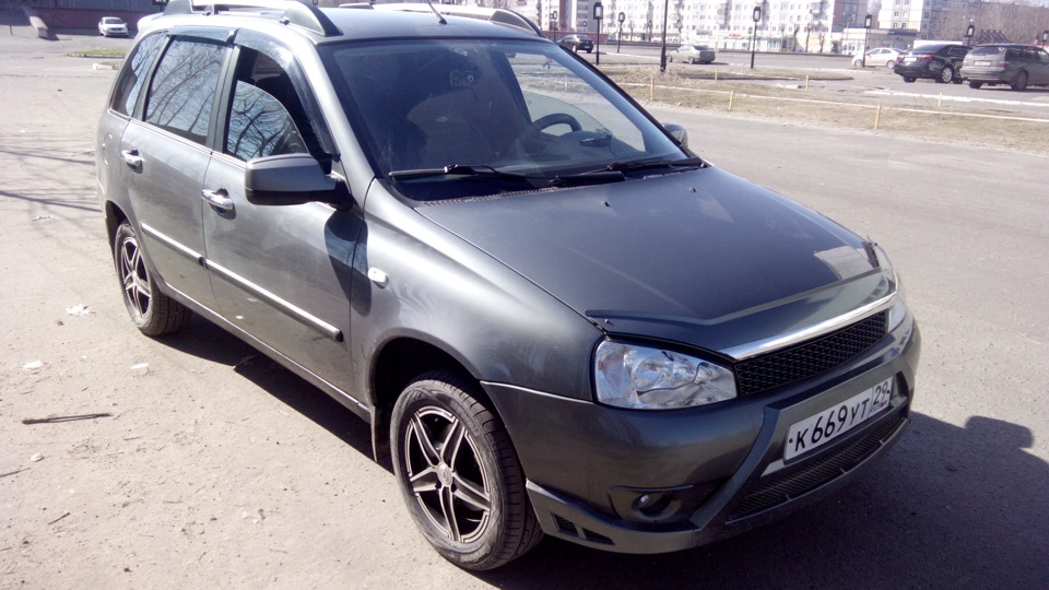 Толщиномер автомобильных покрытий с АЛИ — Lada Калина Универсал (1G), 1 ...