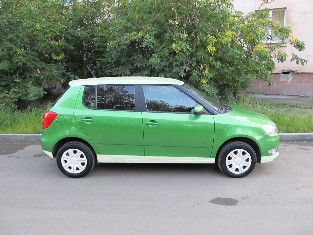 Фотошоп и игра с цветом — Skoda Fabia Mk2, 1,4 л, 2011 года | другое |  DRIVE2