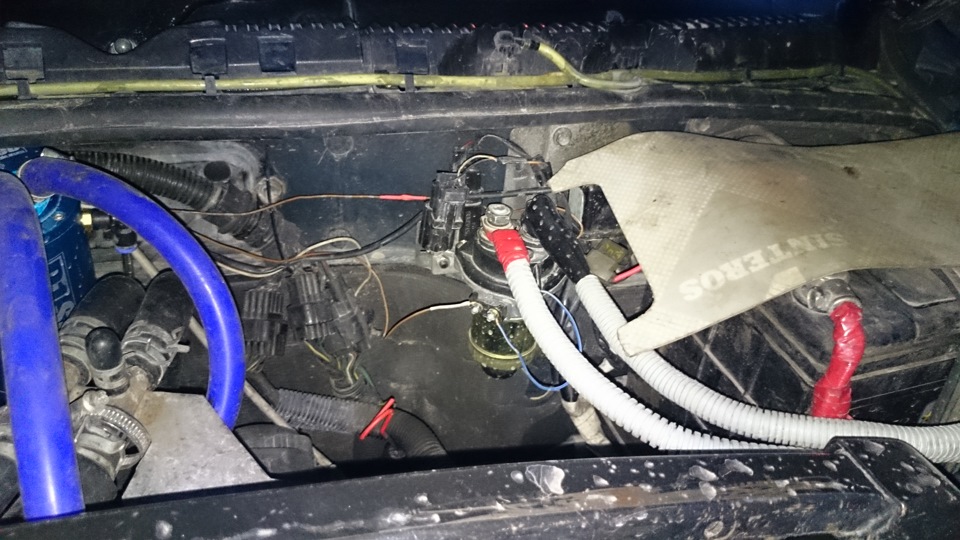 Масло уловитель .Прерыватель массы на лебедку .Ну и тест колес ...