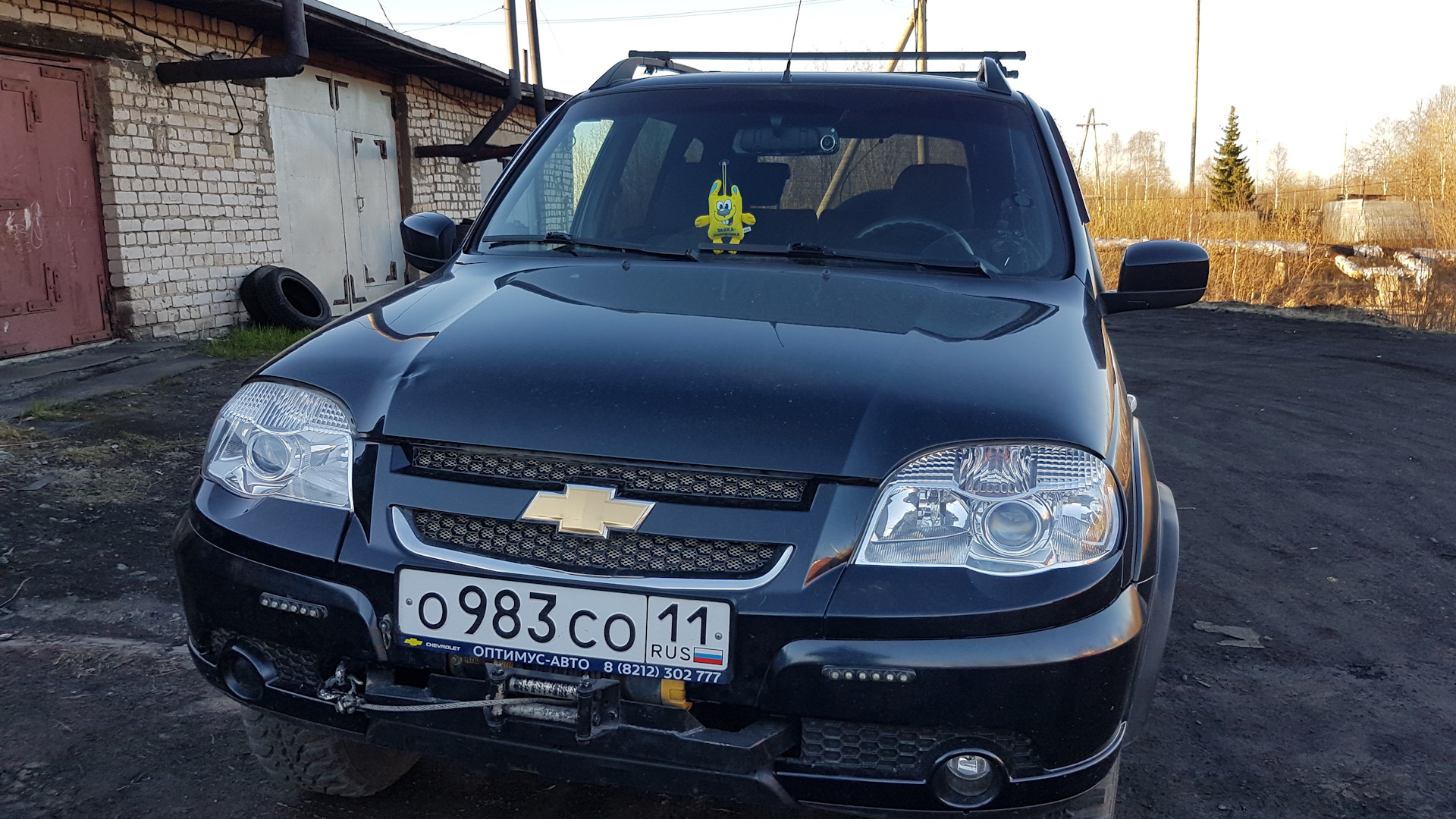 Chevrolet Niva 1.7 бензиновый 2014 | черный призрак на DRIVE2