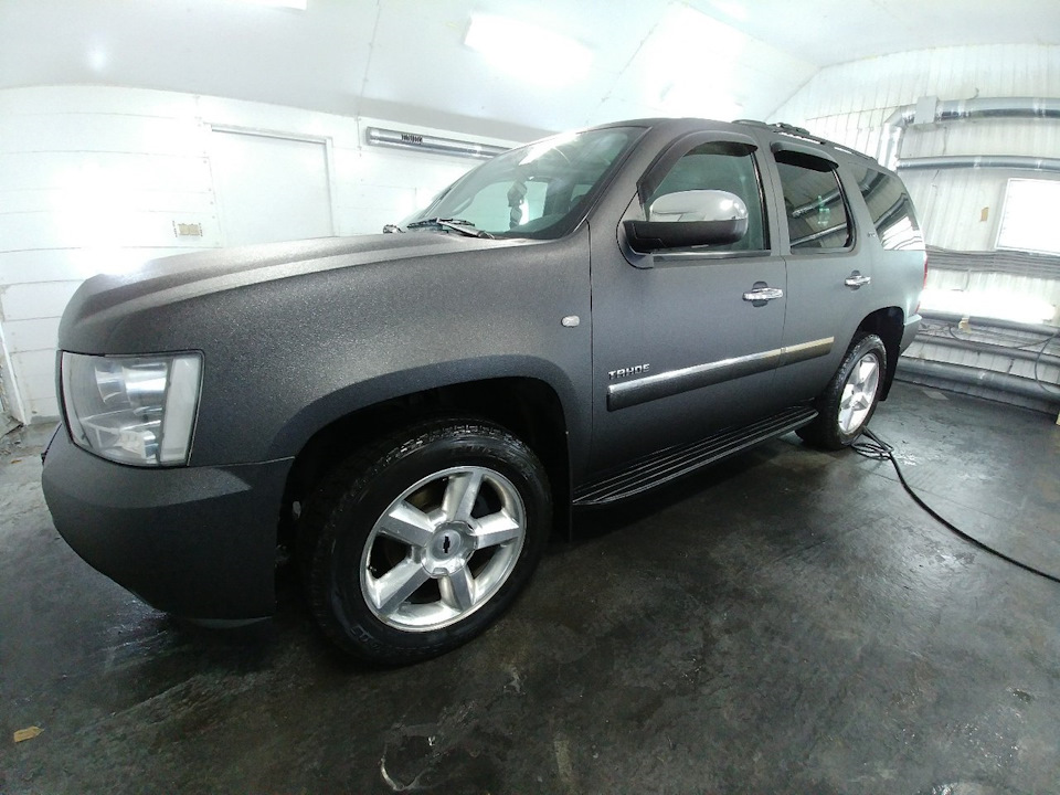 Обучение покраске автомобиля на примере chevrolet tahoe в сверхпрочное ...