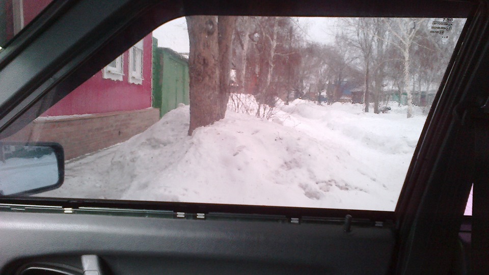 Съемная тонировка своим руками))) — Lada 2114, 1,6 л, 2009 года ...