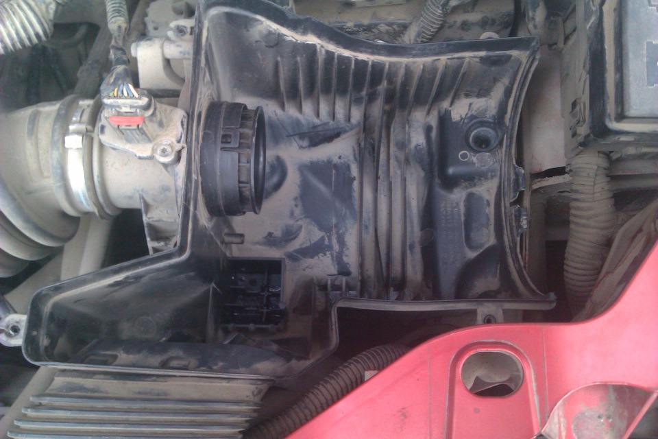 фильтр картерных газов — Ford Focus Hatchback II, 1,6 л, 2007 года ...