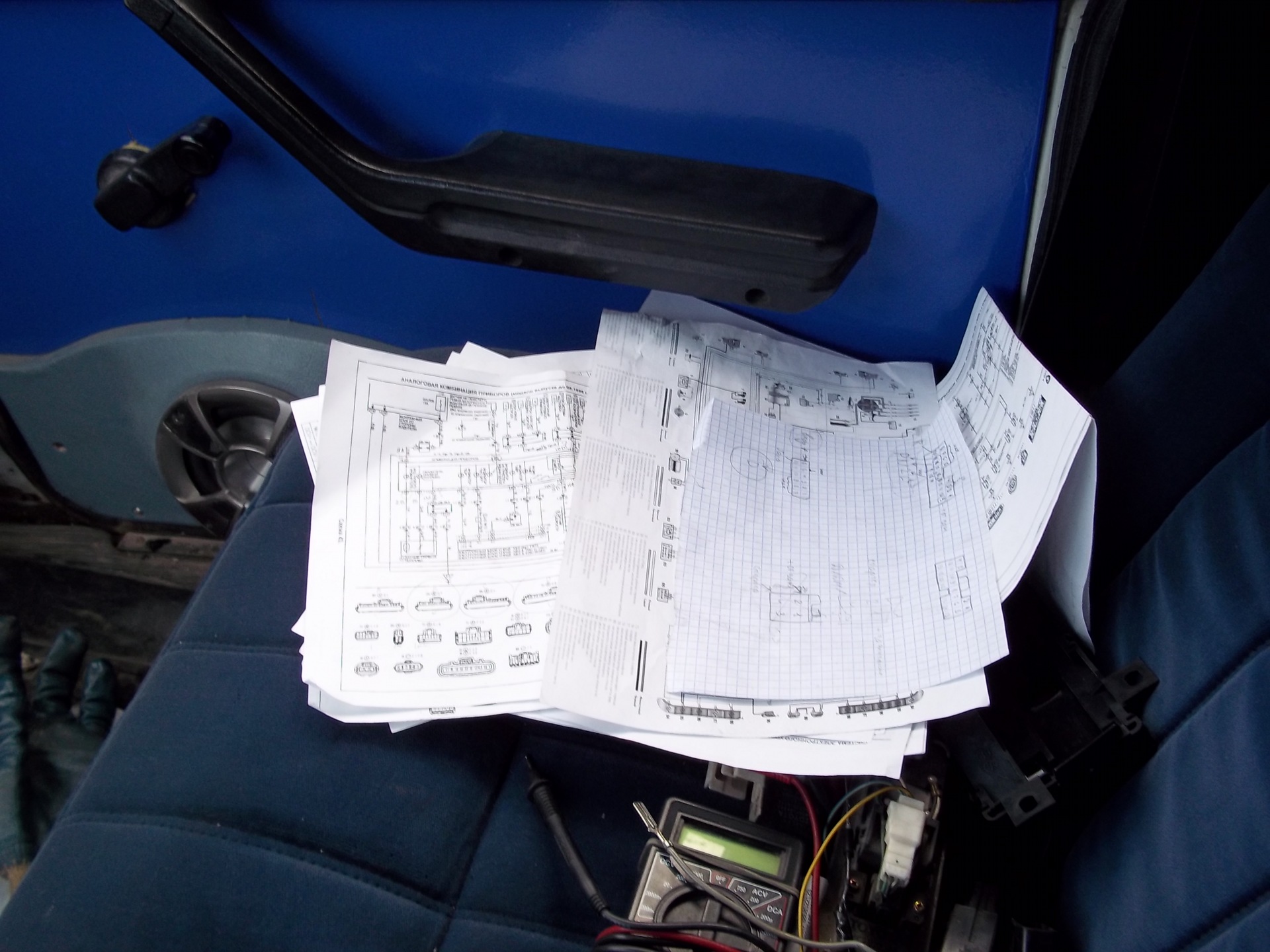 Салон, проводка, селектор, приборка — ГАЗ 31029, 3 л., 1996 года ...