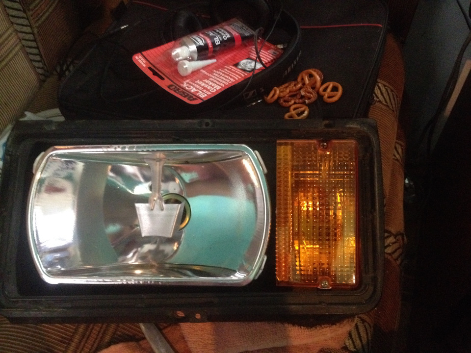 Белые повороты в блок фару — DRIVE2