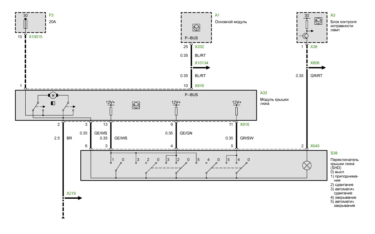 Схема стеклоподъемников бмв е36