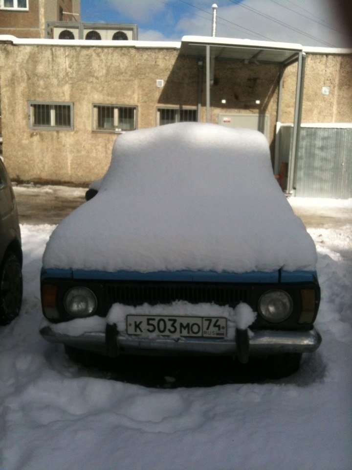 Закономерность москвича — ИЖ Москвич 412, 1,5 л, 1992 года | наблюдение ...