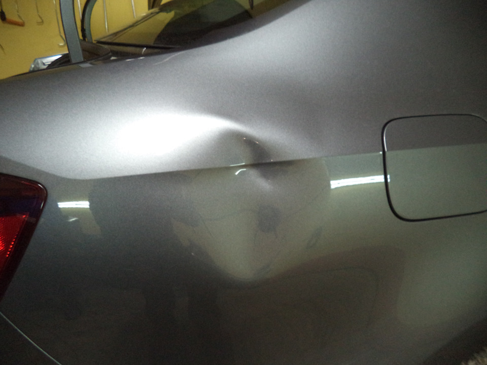 Фольцваген Поло. Ремонт крыла без покраски — DRIVE2