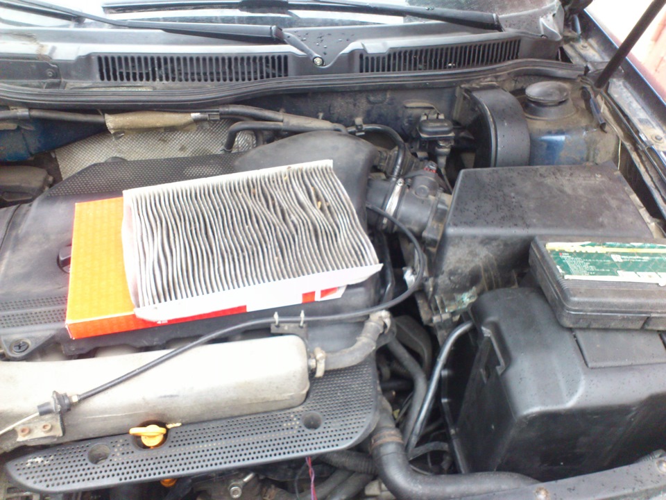 ТО масла, фильтра — Volkswagen Jetta IV, 1,8 л, 2001 года | плановое ТО ...